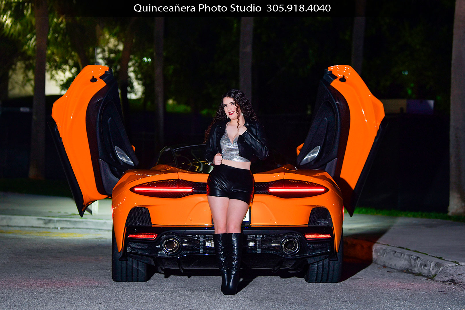Quinceañera Photography - Capture Stunning Night Photos with 400+ Dresses | Miami Studio & Outdoor Photoshoots